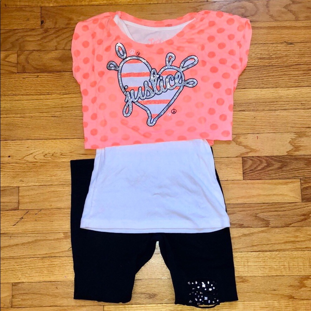 Girls Justice Outfit Size 12